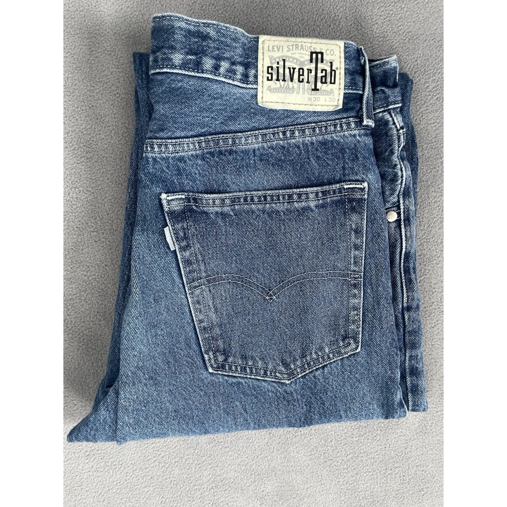 Levi's SilverTab Men's Vintage Straight Leg Jeans - Med Wash Fits 30x29